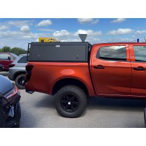 Hardtop Adventure noir/ lisse Isuzu D-Max 2021+ double cabine Alu-Cab